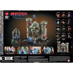 Masters of the Universe Mattel Brick Shop Set de Construction Castle Grayskull