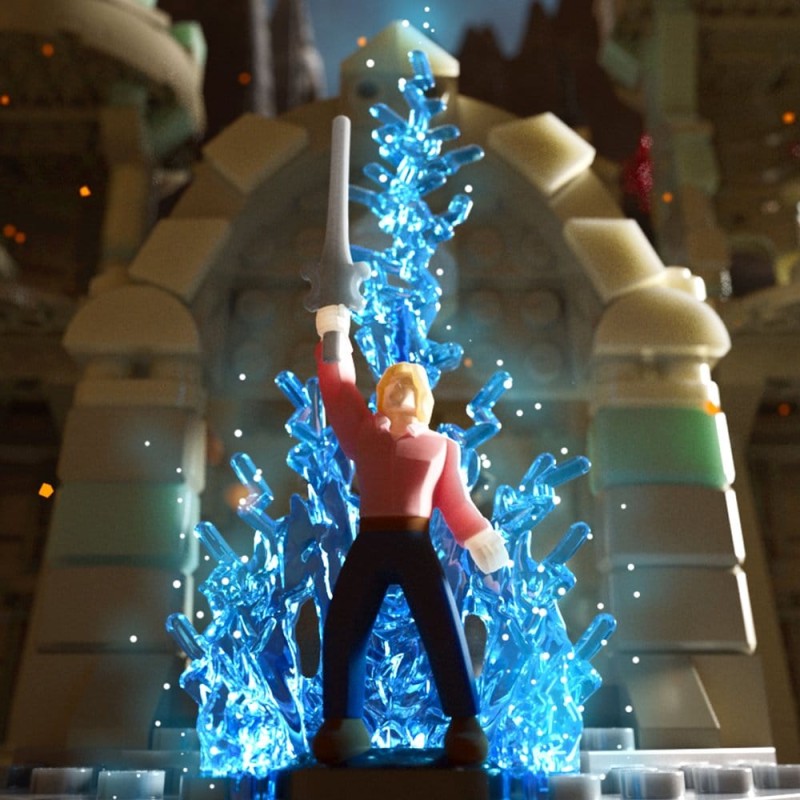 Masters of the Universe Mattel Brick Shop Set de Construction Castle Grayskull