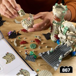 Masters of the Universe Mattel Brick Shop Set de Construction Castle Grayskull