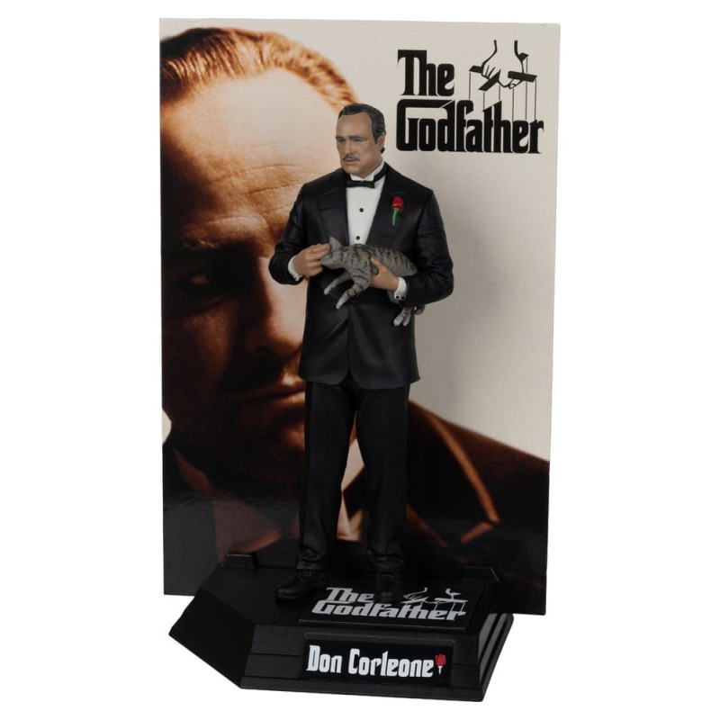 The Godfather Movie Maniacs Paramount Figure Don Corleone 17 cm