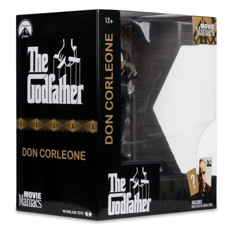 The Godfather Movie Maniacs Paramount Figure Don Corleone 17 cm