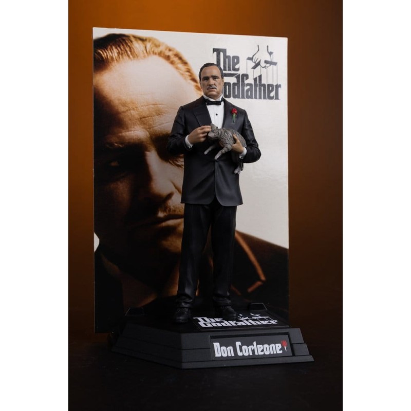 The Godfather Movie Maniacs Paramount Figure Don Corleone 17 cm