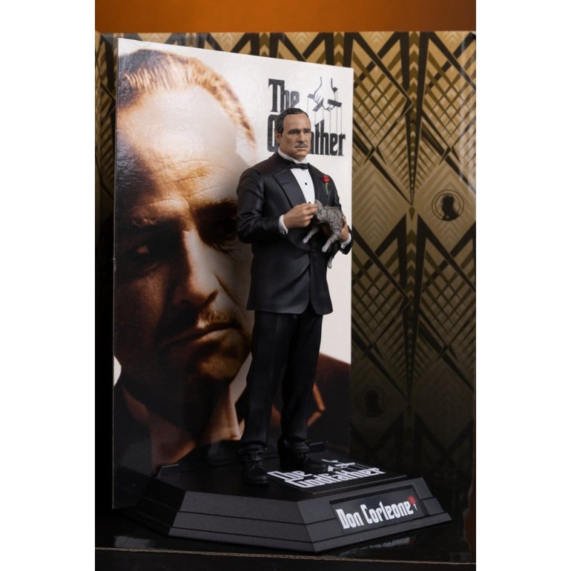 The Godfather Movie Maniacs Paramount Figure Don Corleone 17 cm