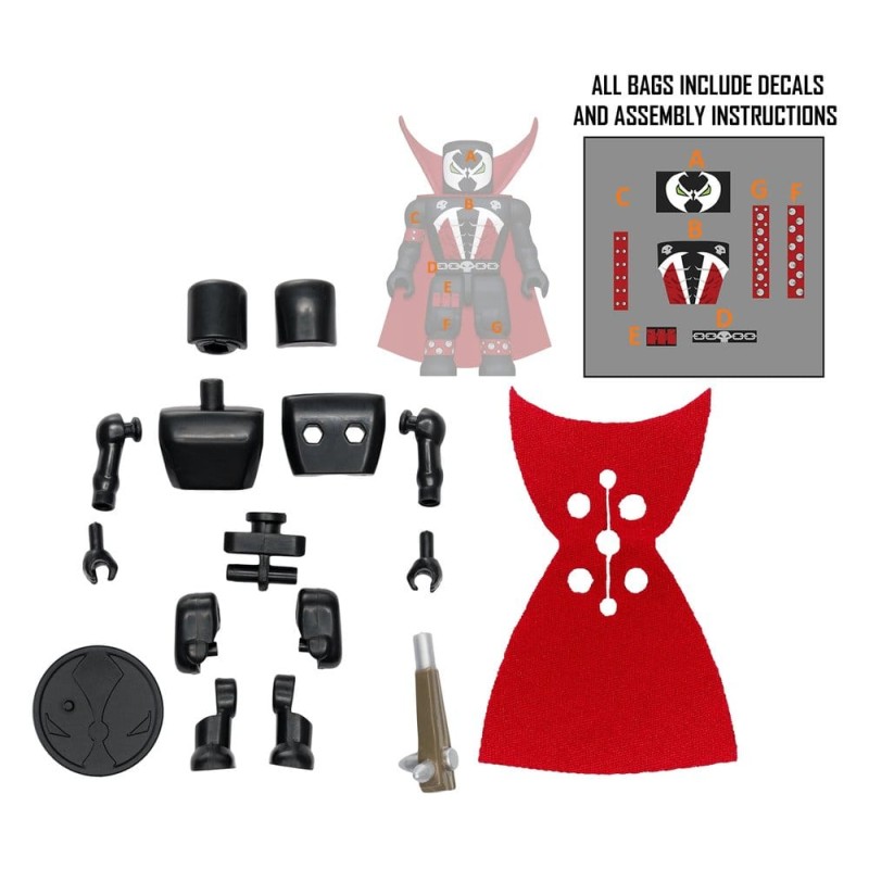 Spawn présentoir figurines de construction Blind Bag 5 cm (36)