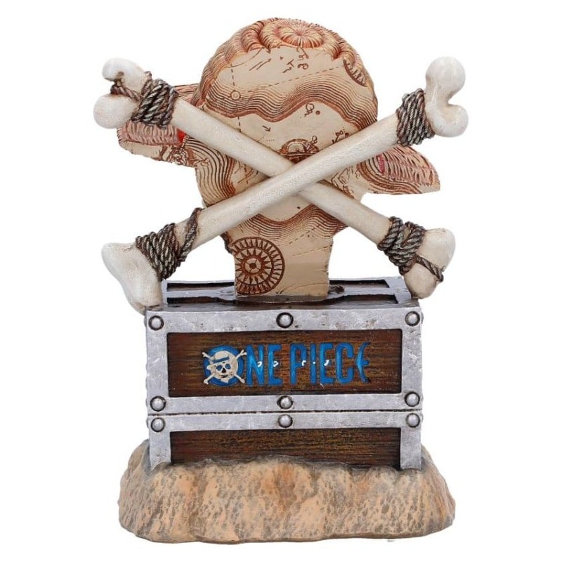 One Piece calendrier perpétuel Luffy Jolly Roger 16 cm