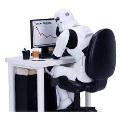 Original Stormtrooper figurine Slave to the Wage 14 cm