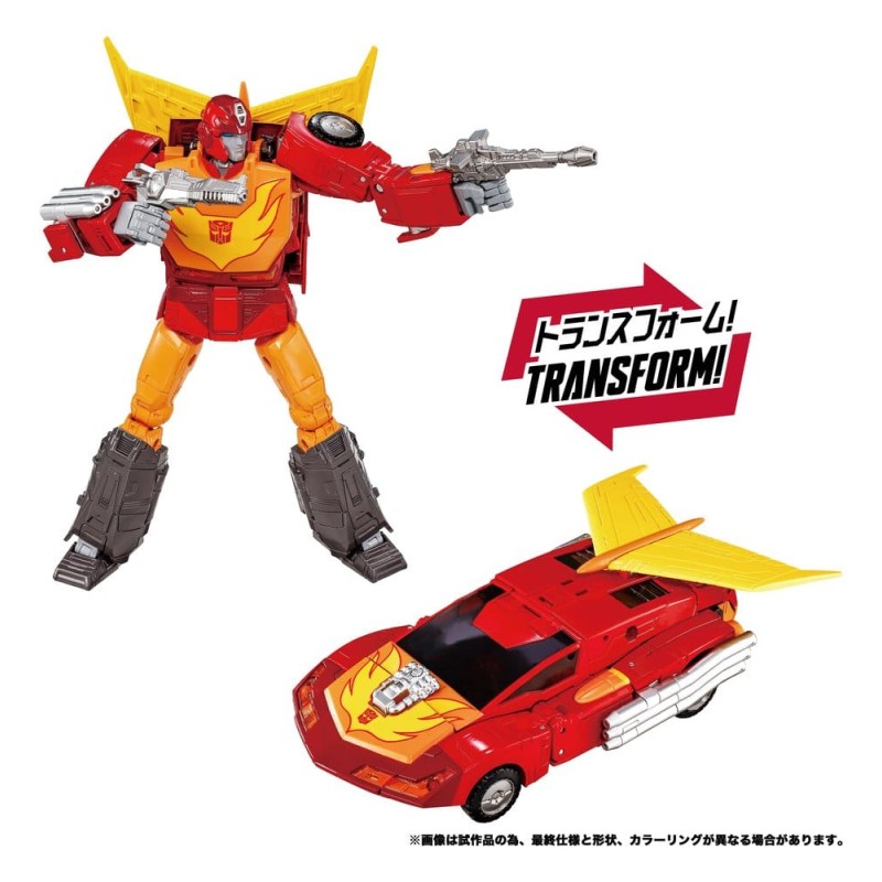 Transformers Masterpiece MPG-20 Action Figure Hot Rod (Style Generation) 18 cm