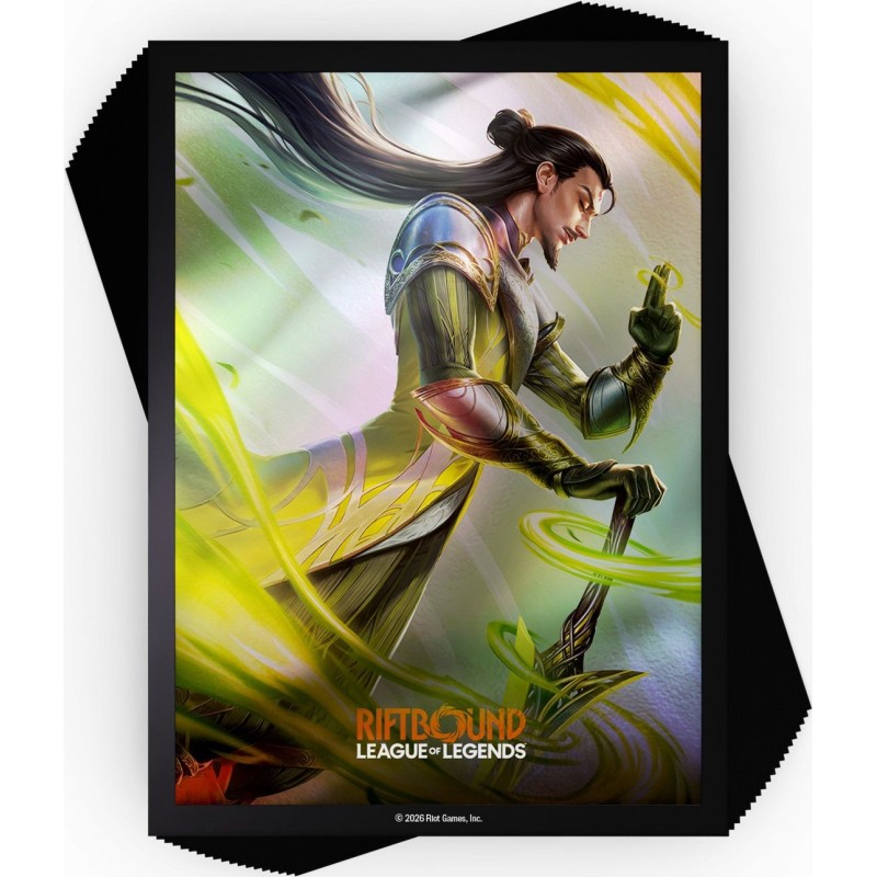 Riftbound: League of Legends TCG : Unleashed - Art Sleeves (100 Sleeves) - Master Yi, Wuju Master
