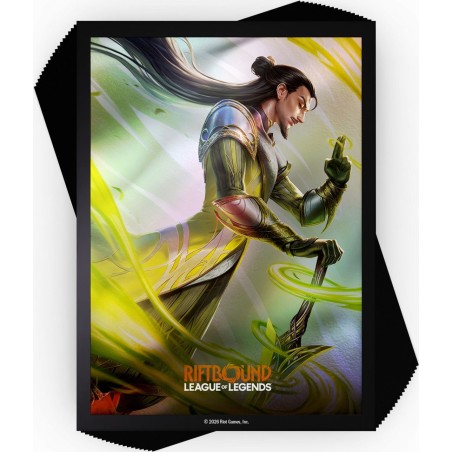 Riftbound: League of Legends TCG : Unleashed - Art Sleeves (100 Sleeves) - Master Yi, Wuju Master