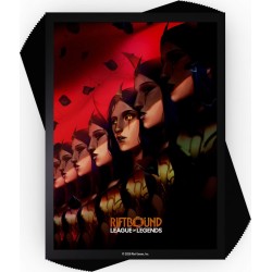 Riftbound: League of Legends TCG : Unleashed - Art Sleeves (100 Sleeves) - Leblanc, Deceiver