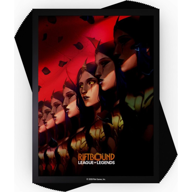 Riftbound: League of Legends TCG : Unleashed - Art Sleeves (100 Sleeves) - Leblanc, Deceiver