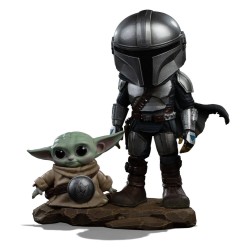 The Mandalorian & Grogu MiniCo figurine The Mandalorian and Grogu