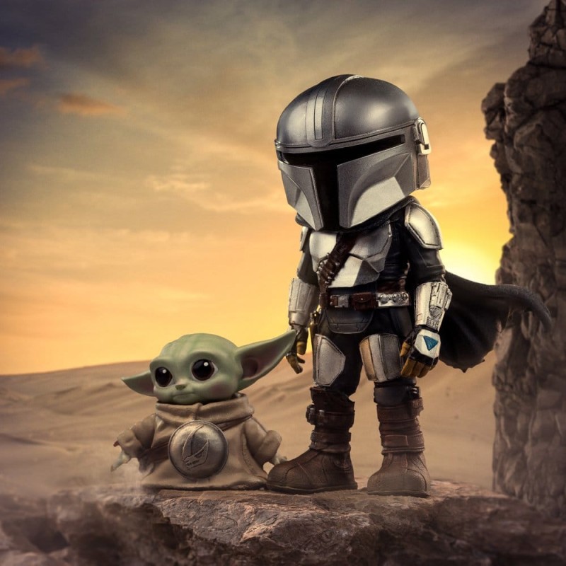 The Mandalorian & Grogu MiniCo figurine The Mandalorian and Grogu