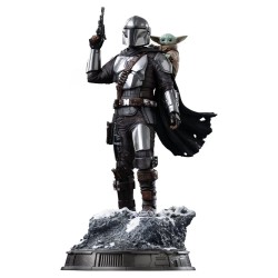 The Mandalorian & Grogu statuette 1/10 Art Scale The Mandalorian and Grogu 25 cm