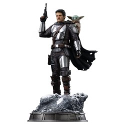 The Mandalorian & Grogu statuette 1/10 Art Scale The Mandalorian and Grogu 25 cm