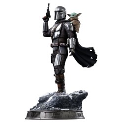 The Mandalorian & Grogu statuette 1/10 Art Scale The Mandalorian and Grogu 25 cm