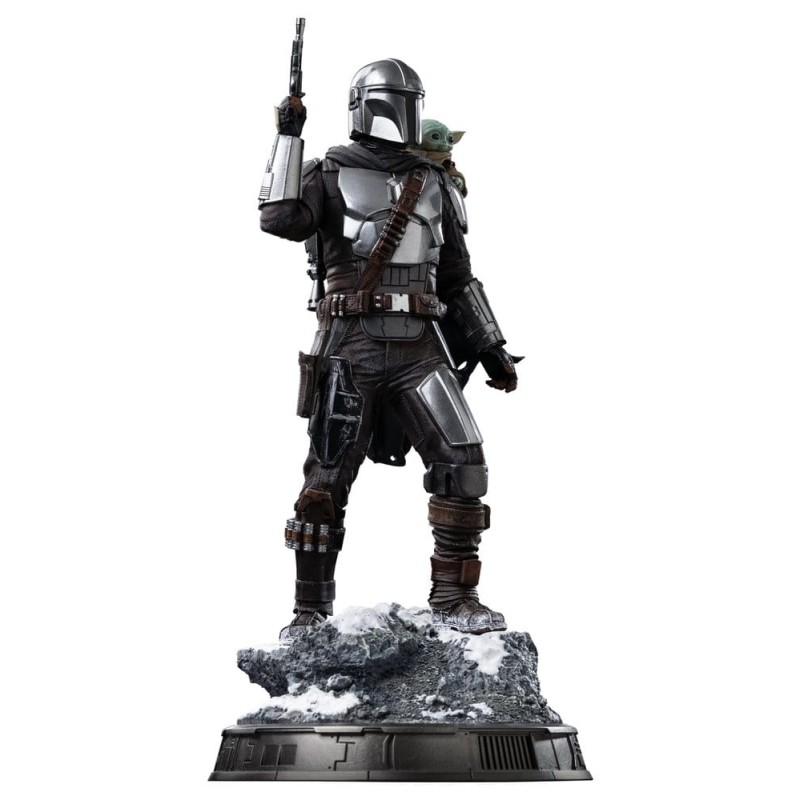 The Mandalorian & Grogu statuette 1/10 Art Scale The Mandalorian and Grogu 25 cm