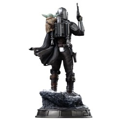 The Mandalorian & Grogu statuette 1/10 Art Scale The Mandalorian and Grogu 25 cm