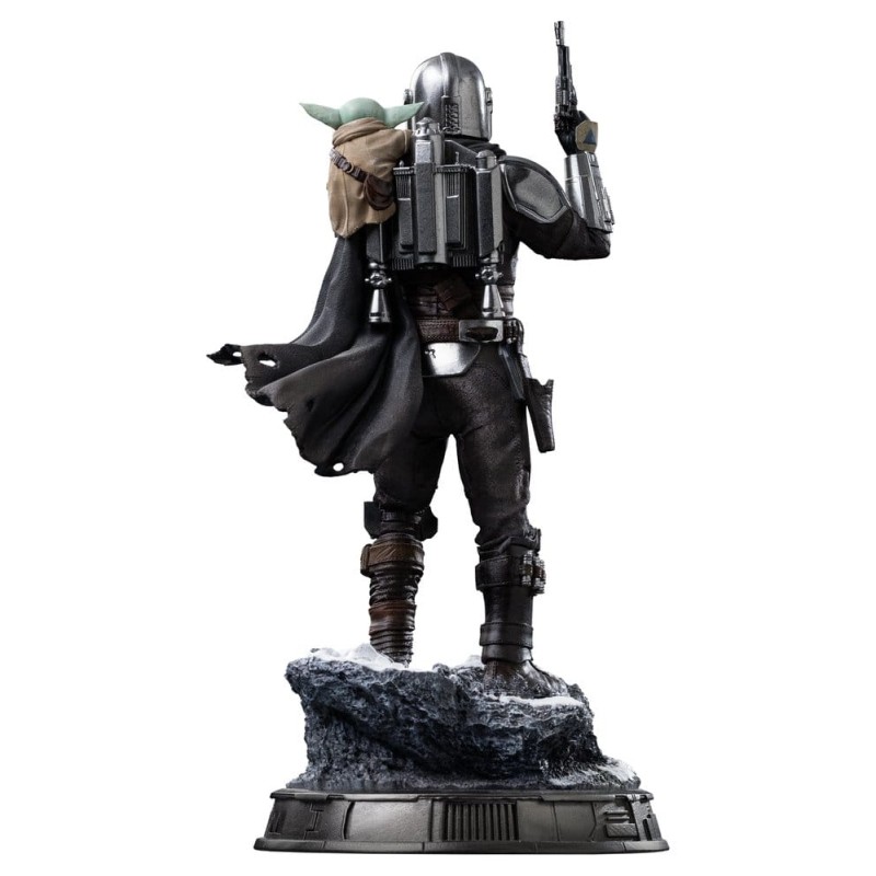 The Mandalorian & Grogu statuette 1/10 Art Scale The Mandalorian and Grogu 25 cm