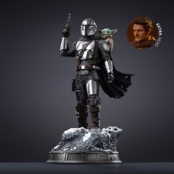 The Mandalorian & Grogu statuette 1/10 Art Scale The Mandalorian and Grogu 25 cm