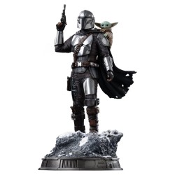 The Mandalorian & Grogu statuette 1/10 Art Scale The Mandalorian and Grogu 25 cm