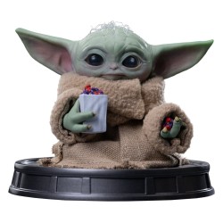The Mandalorian & Grogu Grogu Collection statuette Grogu Popcorn Time