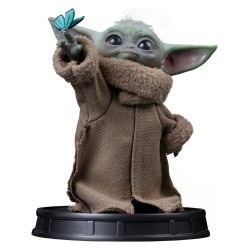 The Mandalorian & Grogu Grogu Collection statuette Grogu Butterfly Wonder