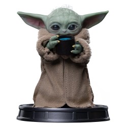 The Mandalorian & Grogu Grogu Collection statuette Grogu Always Hungry
