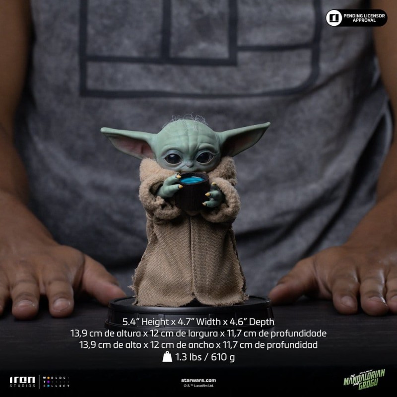 The Mandalorian & Grogu Grogu Collection statuette Grogu Always Hungry