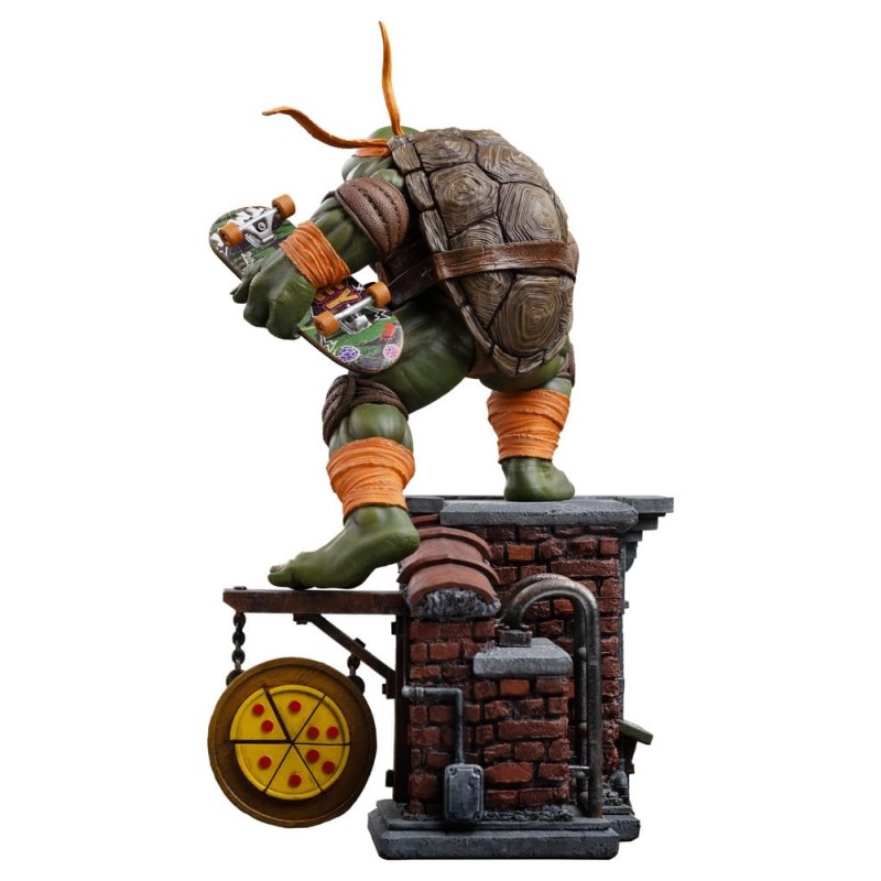 Teenage Mutant Ninja Turtles statuette 1/10 Art Scale Michelangelo Unleashed 24 cm