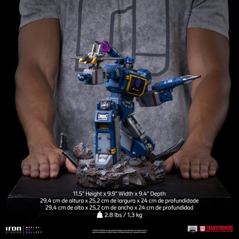 Transformers statuette 1/20 Demi Scale Soundwave 29 cm
