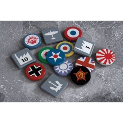 Axis & Allies Set de jetons de luxe *ANGLAIS*