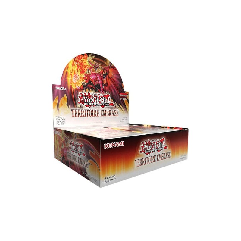 Yu-Gi-Oh! - Territoire Embrasé - Boite de Boosters ( 24 boosters ) - FR