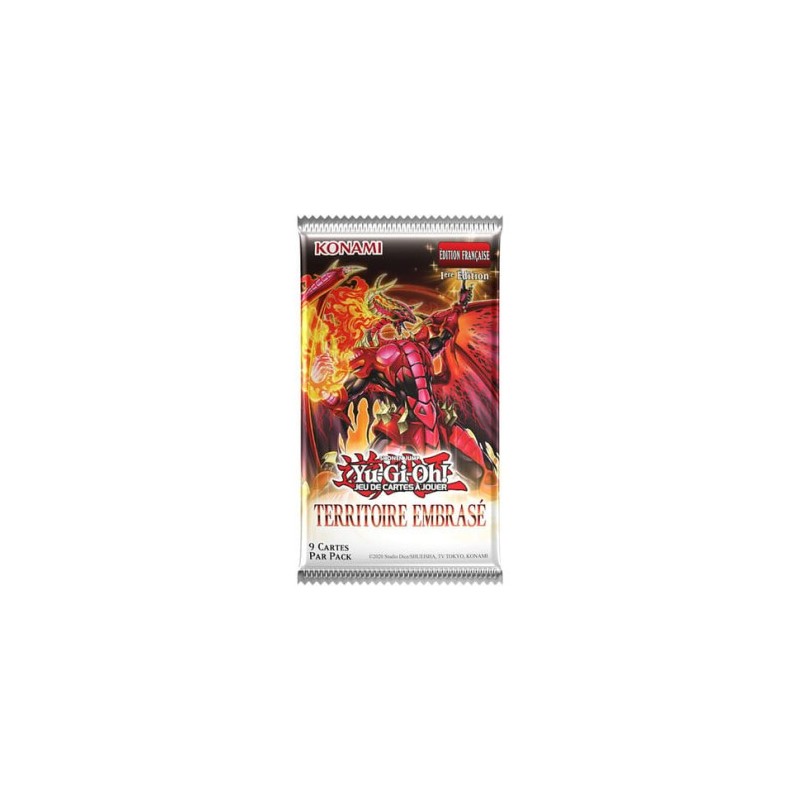 Yu-Gi-Oh! - Territoire Embrasé - Boite de Boosters ( 24 boosters ) - FR