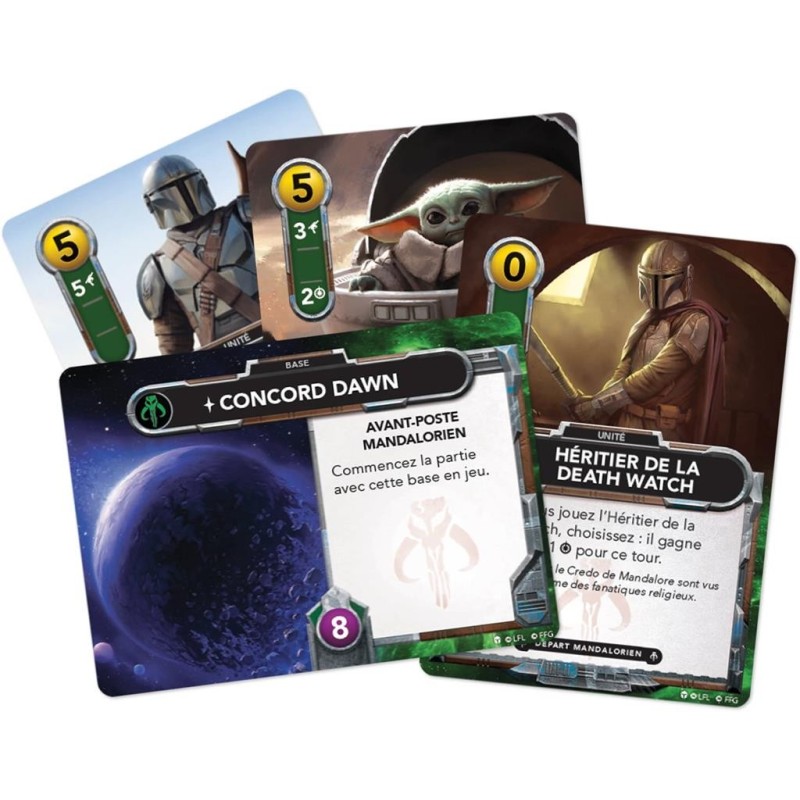 Star Wars - The Deckbuilding Game - Pack de faction Mandalorien