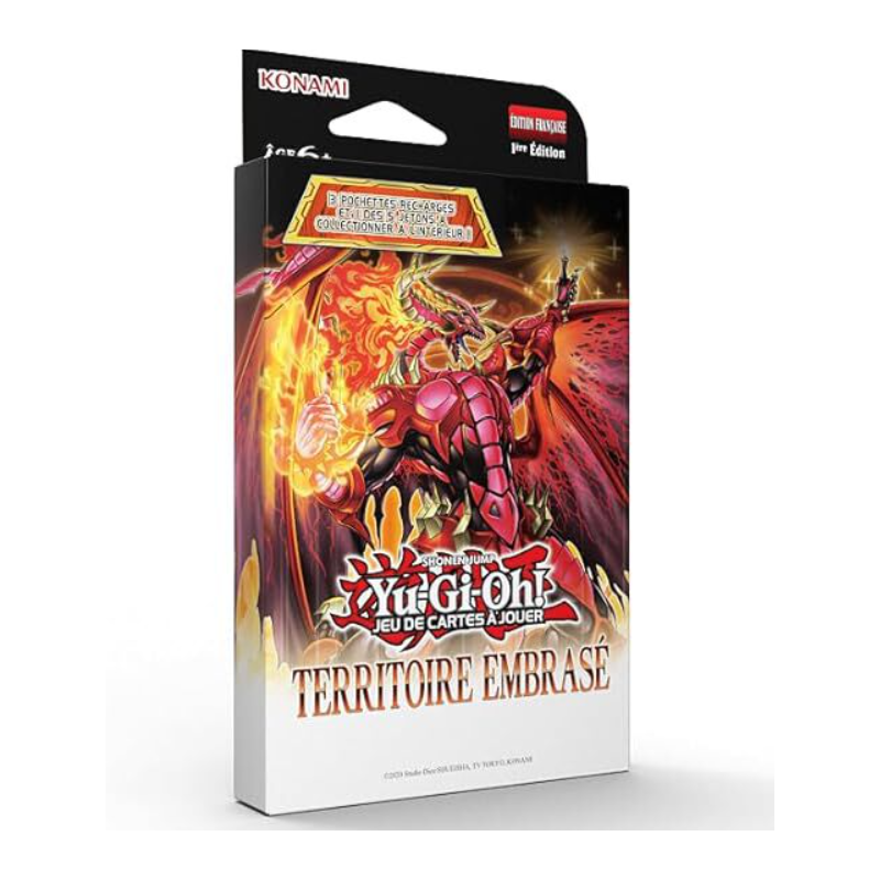 Yu-Gi-Oh! - Burning Territory - Tuckbox ( 3 Booster Packs ) - FR