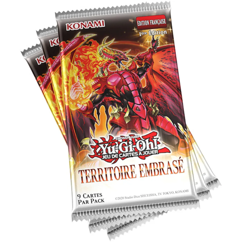 Yu-Gi-Oh! - Burning Territory - Tuckbox (3 boosterpacks) - FR