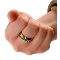 Lord of the Rings Replica One Ring Glow in the Dark