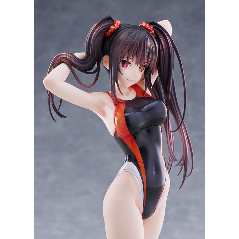 Date A Live Swimsuit Silhouette PVC Figure 1/7 Kurumi Tokisaki Swimwear Ver. 24 cm