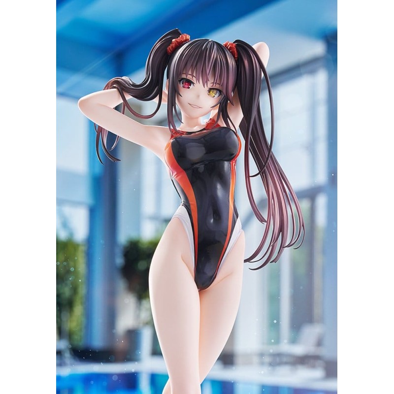 Date A Live Swimsuit Silhouette figurine PVC 1/7 Kurumi Tokisaki Swimwear Ver. 24 cm