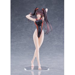 Date A Live Swimsuit Silhouette PVC Figure 1/7 Kurumi Tokisaki Swimwear Ver. 24 cm