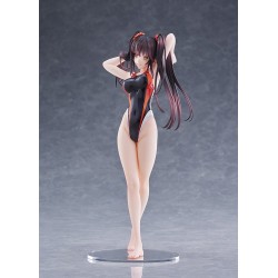 Date A Live Swimsuit Silhouette figurine PVC 1/7 Kurumi Tokisaki Swimwear Ver. 24 cm
