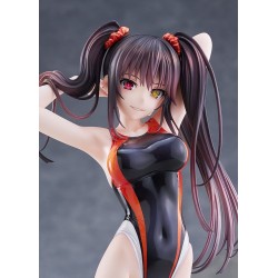 Date A Live Swimsuit Silhouette figurine PVC 1/7 Kurumi Tokisaki Swimwear Ver. 24 cm