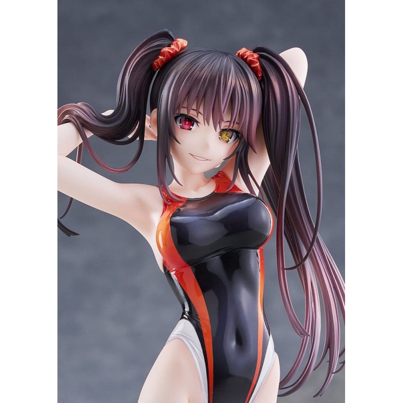 Date A Live Swimsuit Silhouette PVC Figure 1/7 Kurumi Tokisaki Swimwear Ver. 24 cm