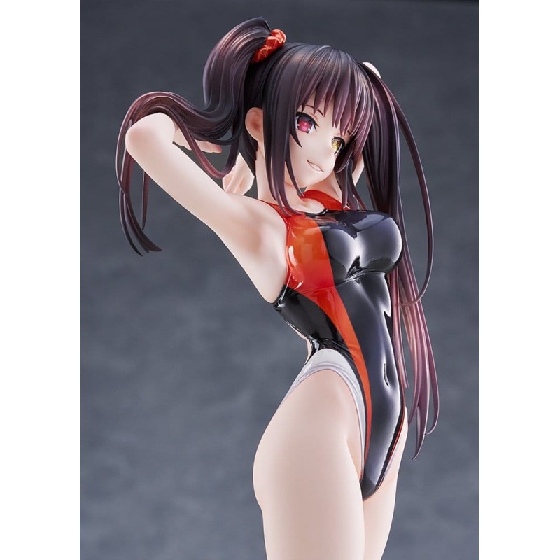 Date A Live Swimsuit Silhouette PVC Figure 1/7 Kurumi Tokisaki Swimwear Ver. 24 cm