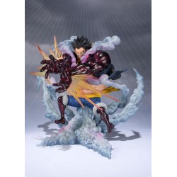 One Piece FiguartsZERO PVC Statue Monkey D. Luffy Gear 4 Leo Bazooka Reissue 18 cm