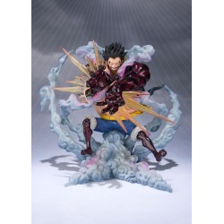 One Piece statuette PVC FiguartsZERO Monkey D. Luffy Gear 4 Leo Bazooka Reissue 18 cm