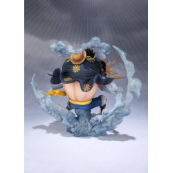 One Piece statuette PVC FiguartsZERO Monkey D. Luffy Gear 4 Leo Bazooka Reissue 18 cm