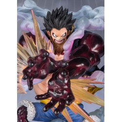 One Piece statuette PVC FiguartsZERO Monkey D. Luffy Gear 4 Leo Bazooka Reissue 18 cm