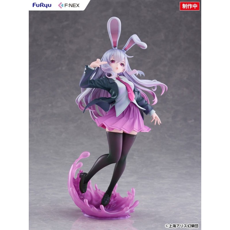 Touhou Project F:NEX figurine PVC 1/7 Reisen Udongein Inaba illustration by Uuzan 28 cm
